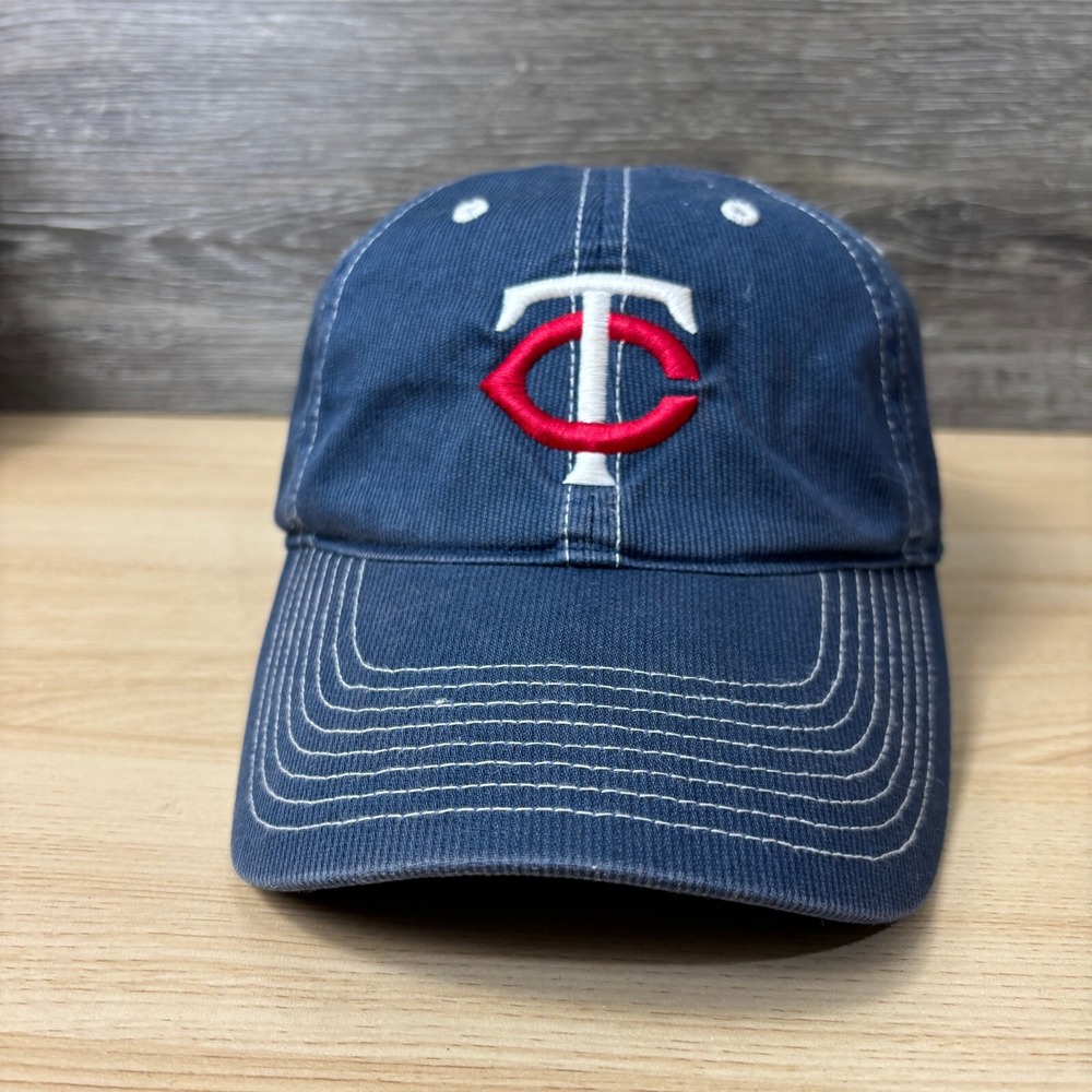 Minnesota Twins Hat Cap Strap Back Blue MLB Baseball‎ Adjustable Nike